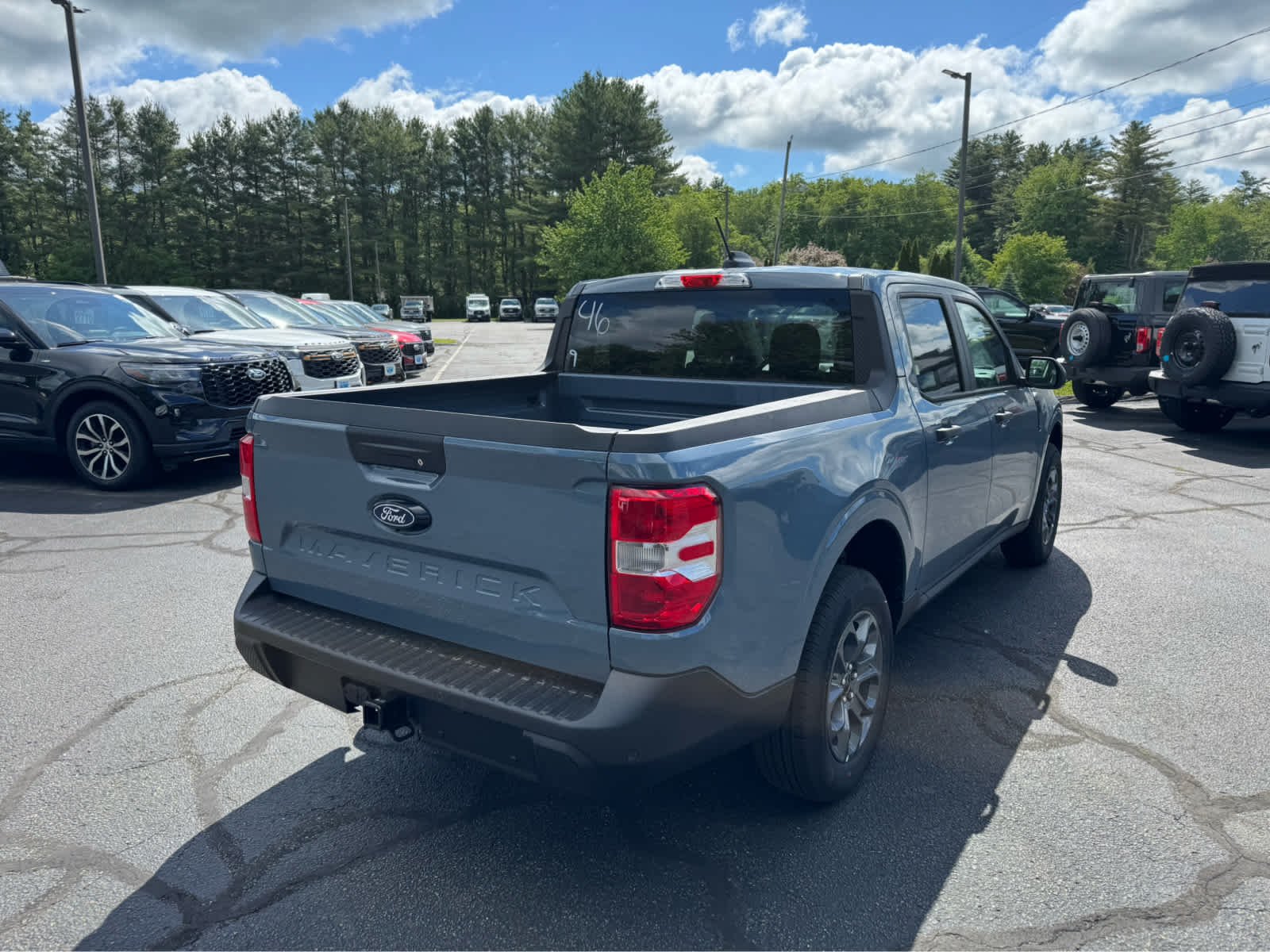 New 2026 Azure Gray Metallic Tri-Coat Ford XLT image 6