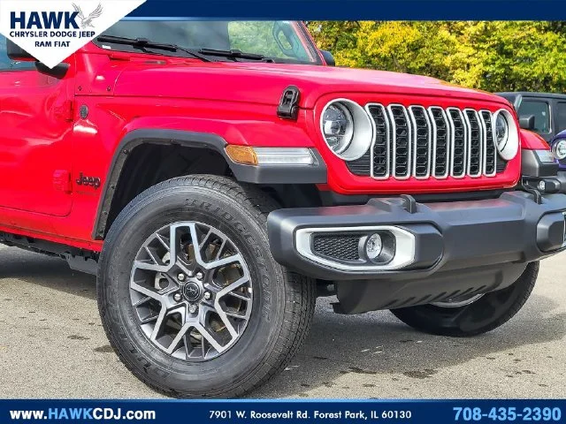 Used 2026 Red Jeep Sahara image 3