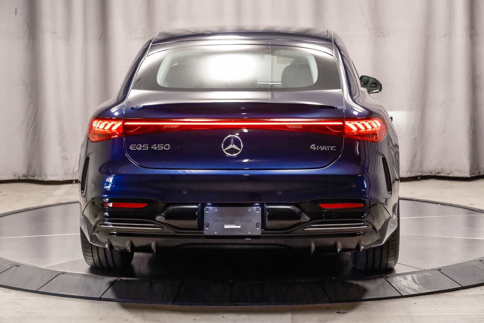New 2026 Nautical Blue Metallic Mercedes-Benz EQS 450 image 3