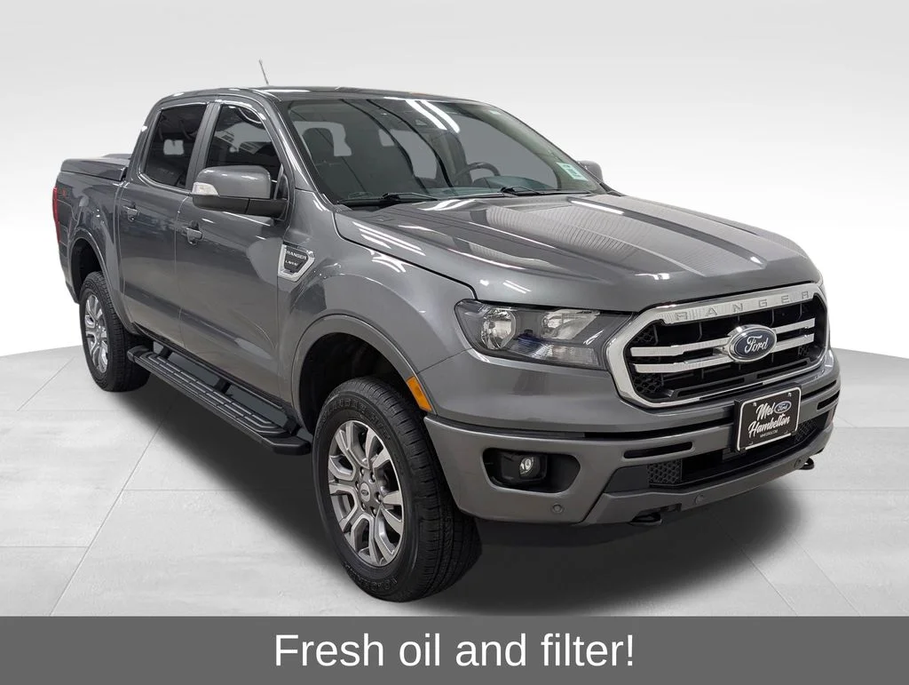 Certified Used 2022 Carbonized Gray Metallic Ford Lariat image 6