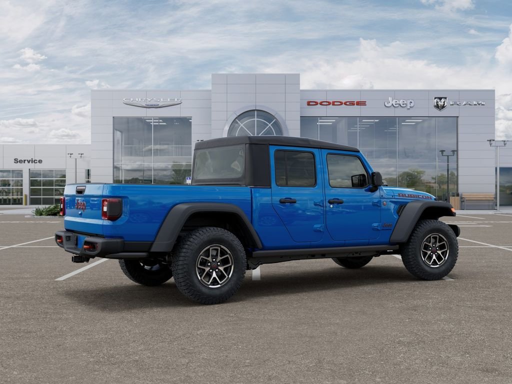 New 2026 Hydro Blue Pearl-Coat Exterior Paint Jeep Rubicon image 4