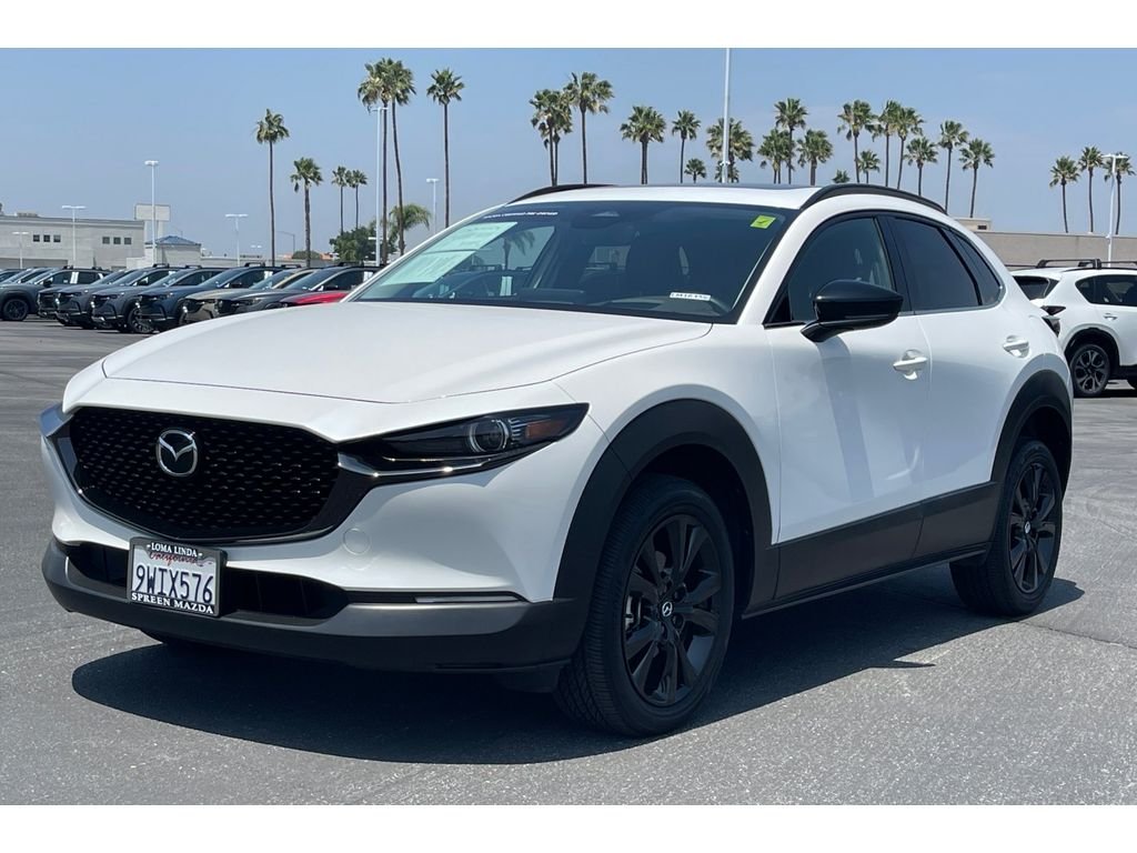 Certified Used 2025 Snowflake White Pearl Mica Mazda 2.5 Turbo Premium Package image 2
