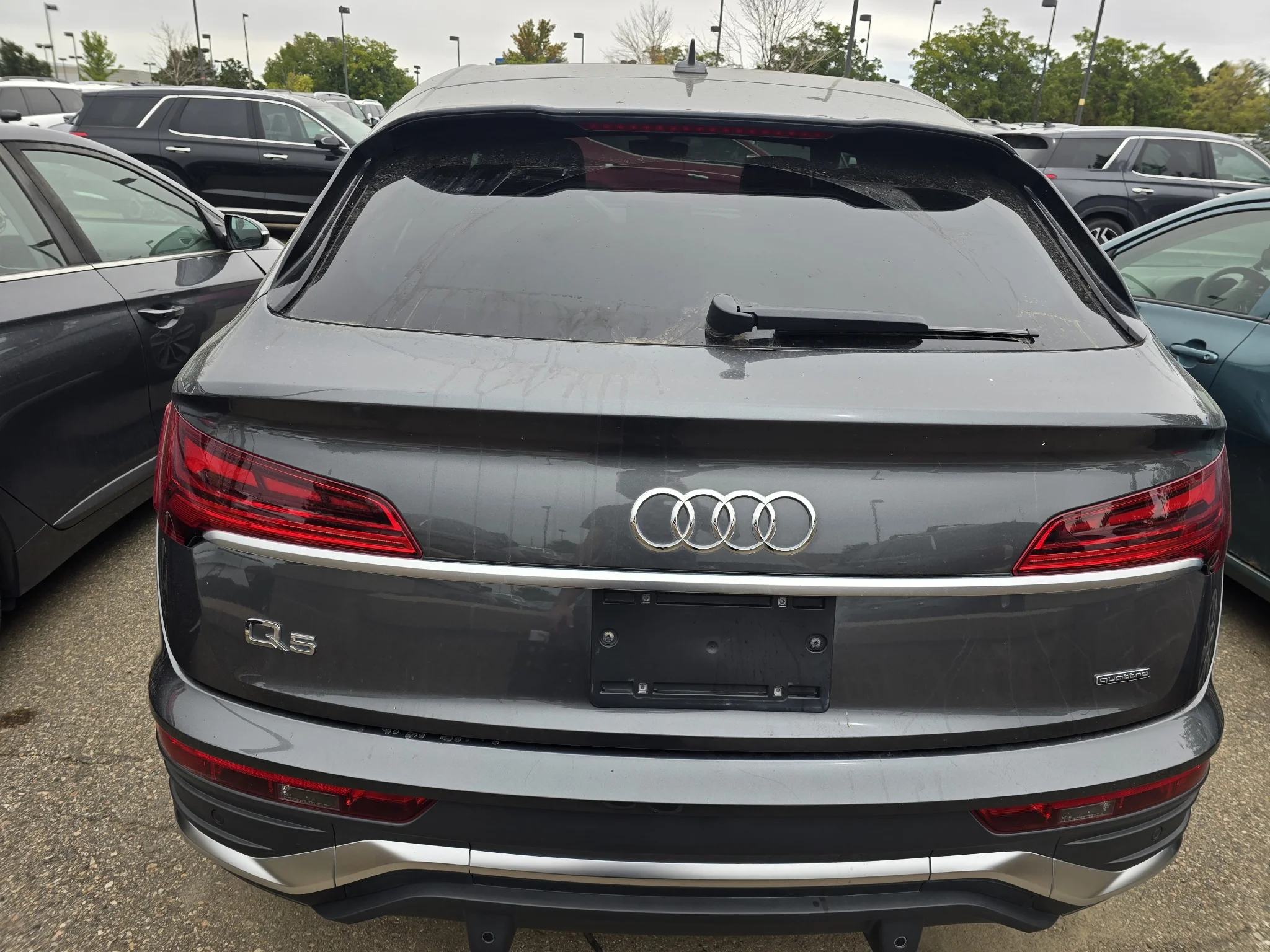 Used 2023 Daytona Gray Pearl Effect Audi S line Premium Plus image 5