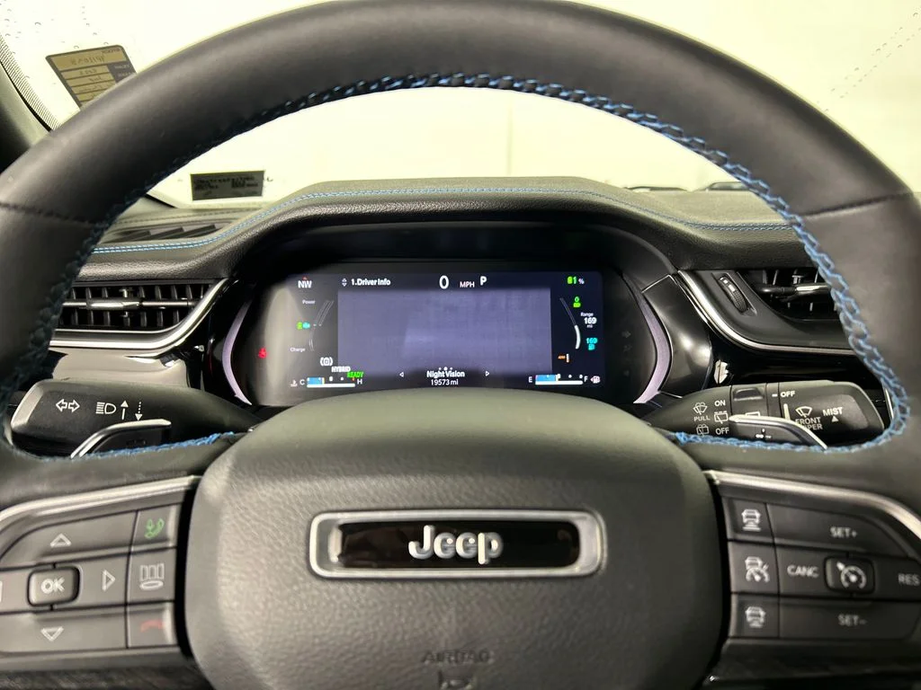 Used 2023 White Jeep Trailhawk 4xe image 14