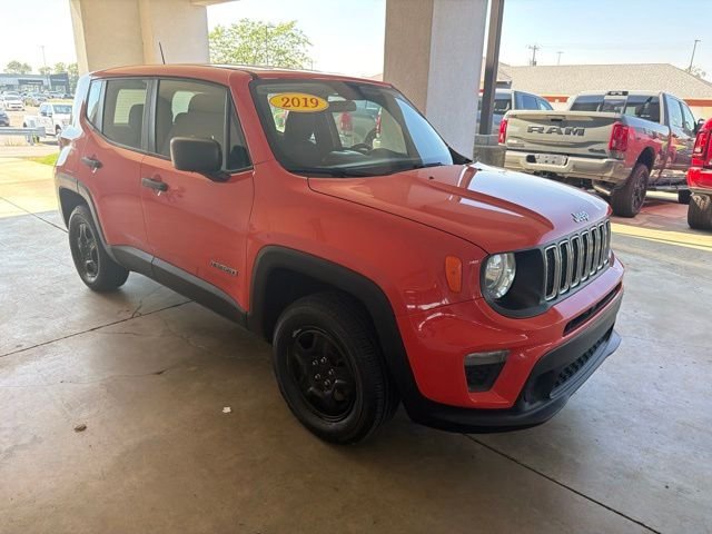Used 2019 Orange Jeep Sport image 6