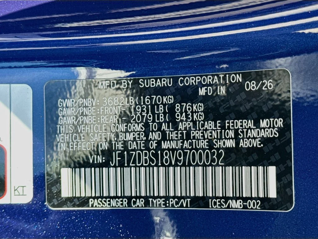 New 2027 Blue Subaru tS image 39