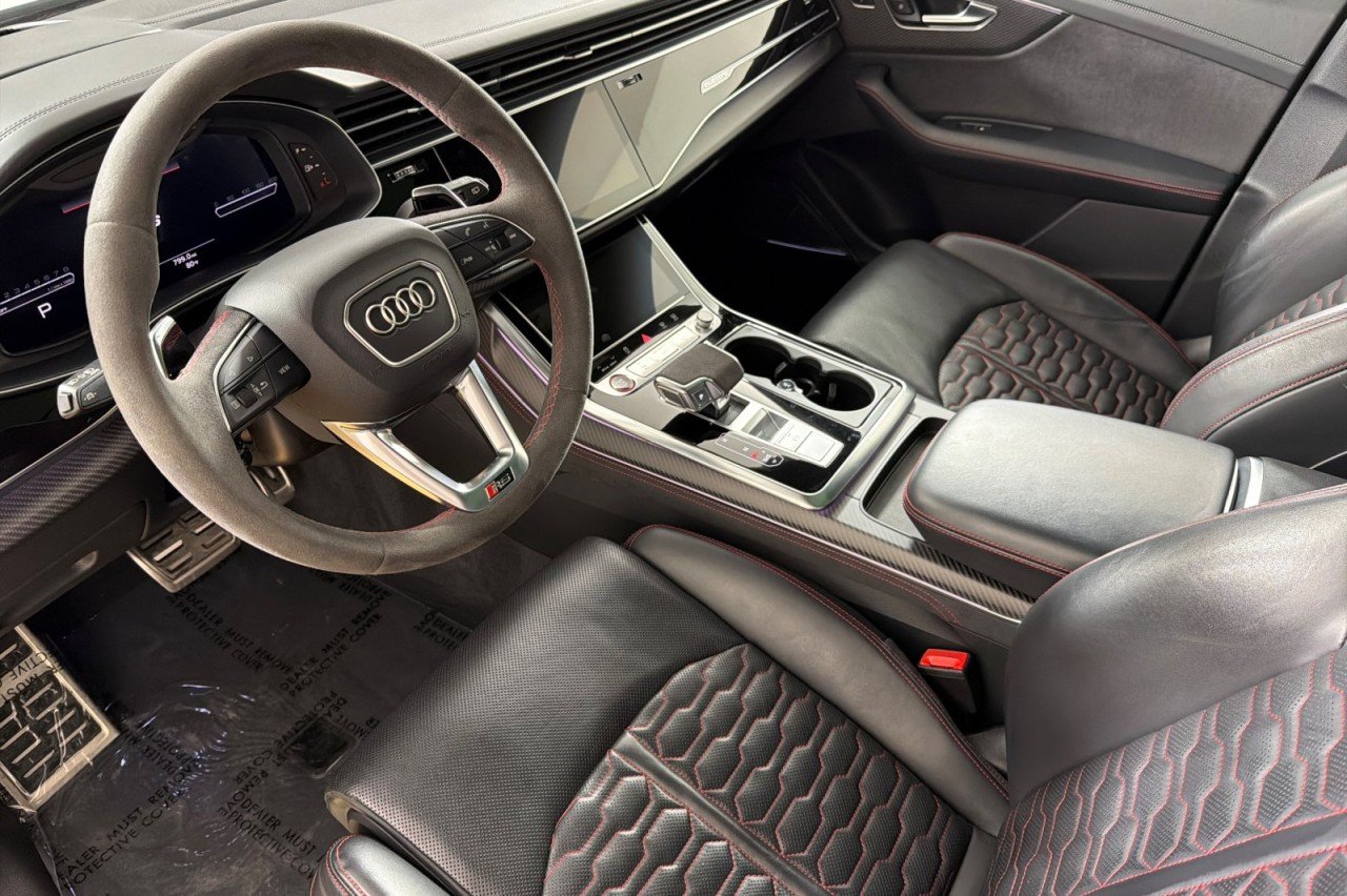 Used 2024 GLACIER WHITE METAL Audi  image 9