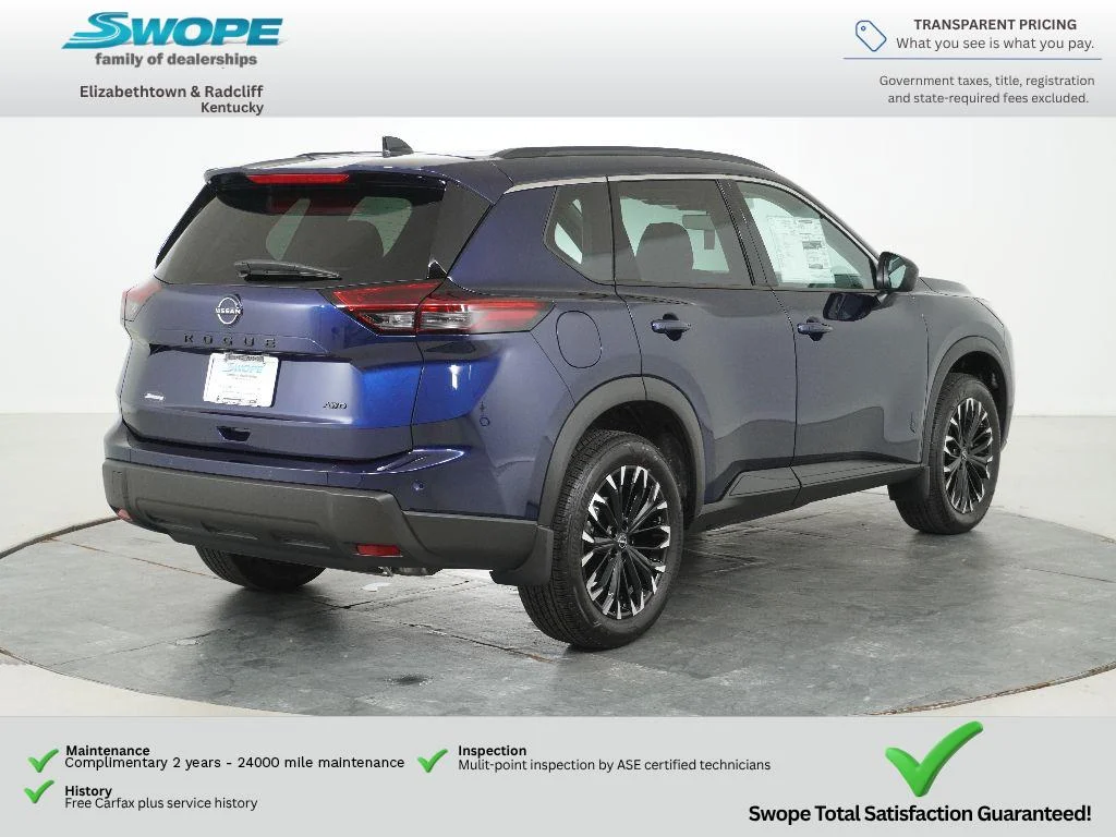 New 2026 Deep Ocean Blue Pearl Nissan Dark Armor image 4