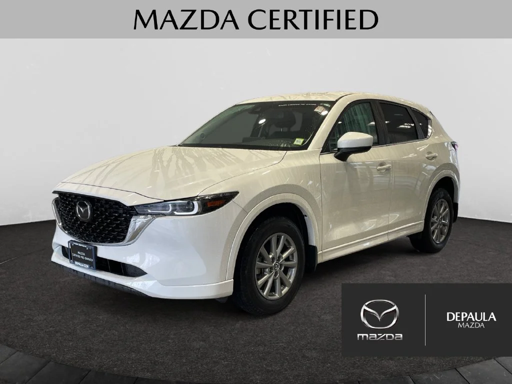 Certified Used 2025 White Mazda 2.5 S Preferred Package image 1