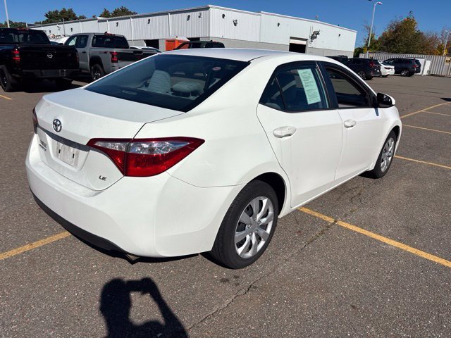 Used 2015 Super White Toyota LE image 5