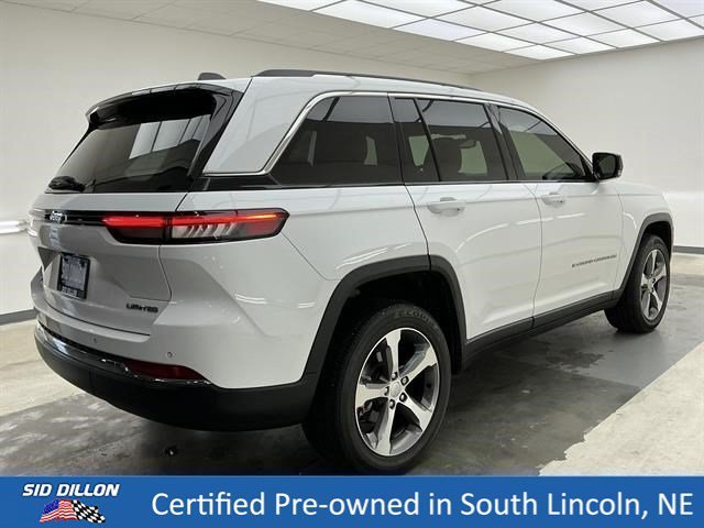 Used 2023 Bright White Clearcoat Jeep Limited image 22