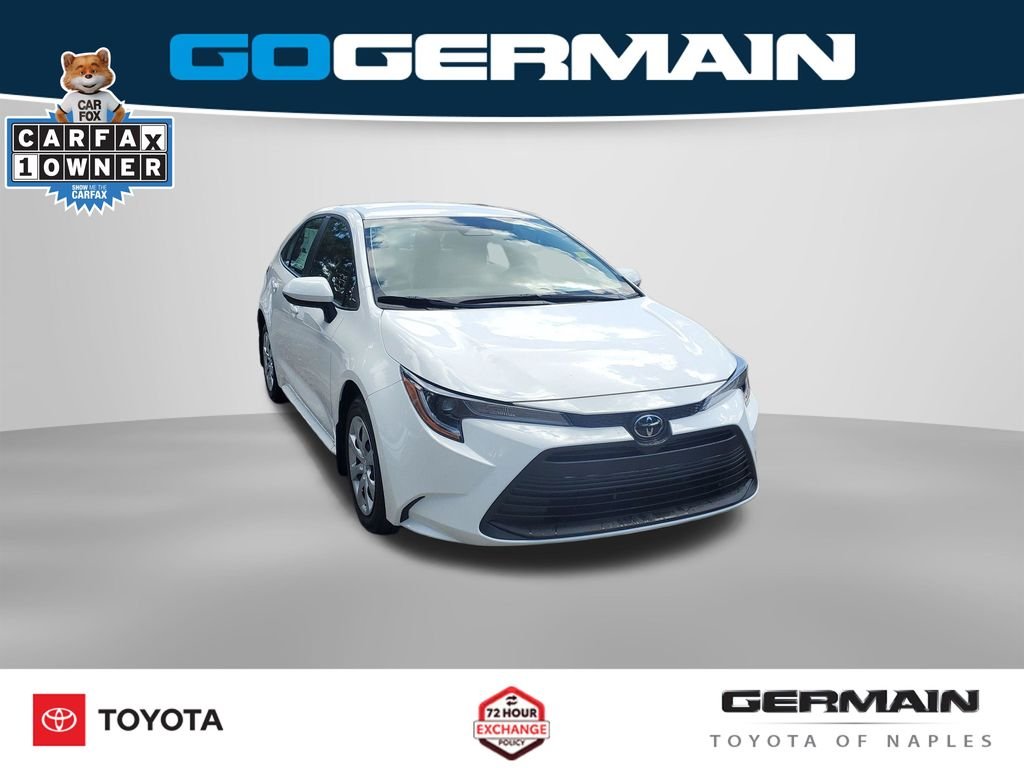 Used 2026 White Toyota LE image 4