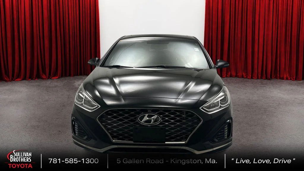 Used 2018 Hyundai Sonata Sport with VIN 5NPE34AFXJH693591 for sale in Kingston, MA