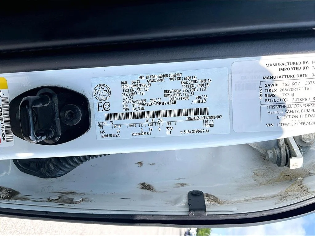 Used 2023 White Ford XLT image 36