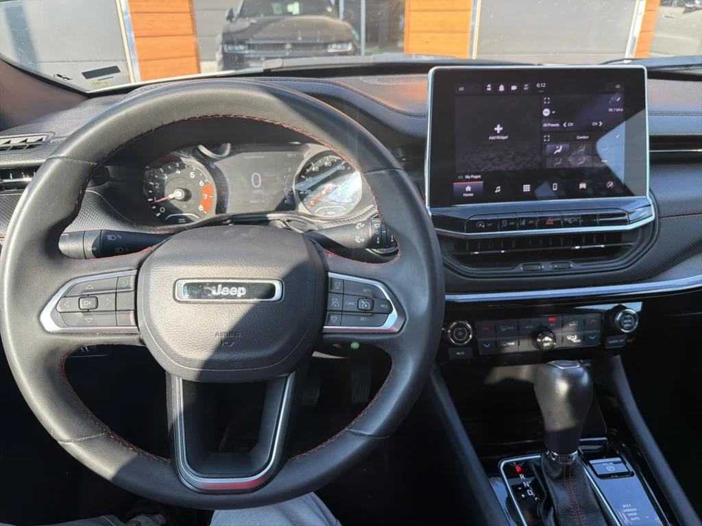 Used 2024 Bright White Clearcoat Jeep Trailhawk image 6