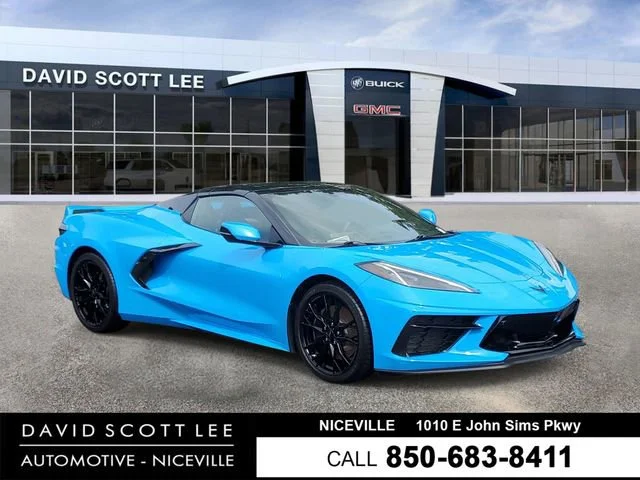 Used 2023 Rapid Blue Chevrolet 2LT image 1