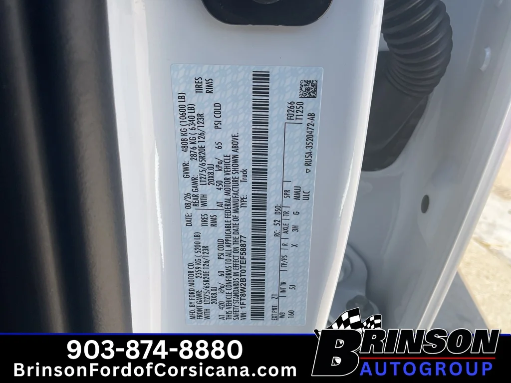 New 2026 Oxford White Ford LARIAT image 20
