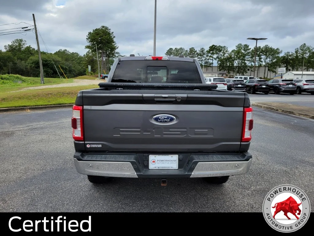 Used 2022 Gray Ford Lariat image 4