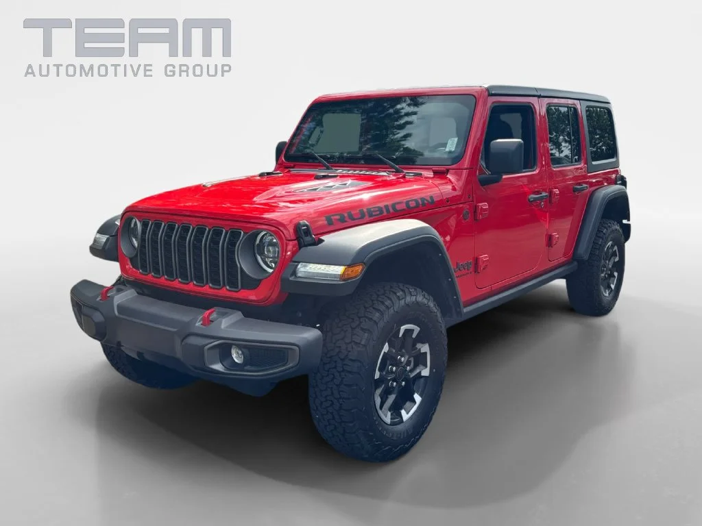 Used 2025 Red Jeep Rubicon image 3