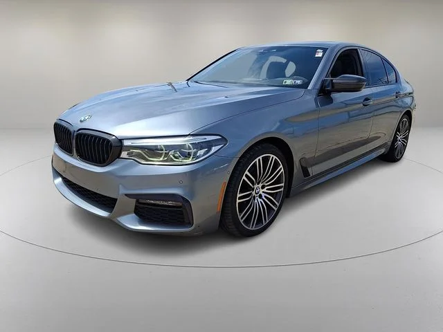 Used 2019 Blue BMW 540i xDrive image 5