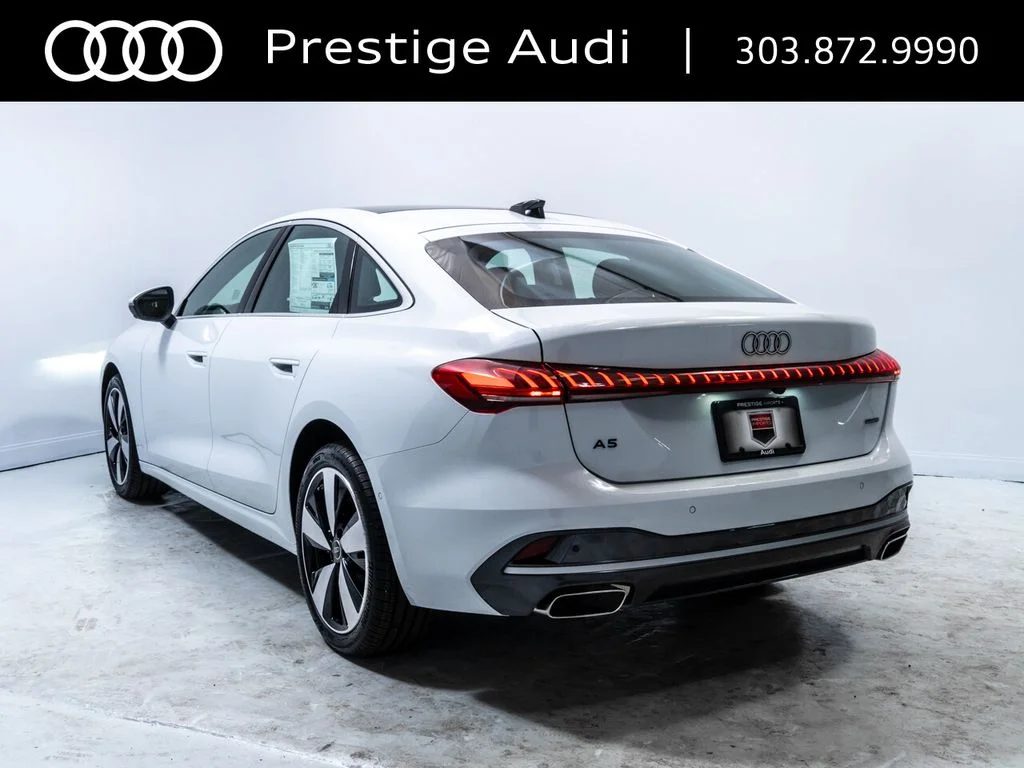 Used 2025 Glacier White Metallic Audi 2.0T Premium image 4
