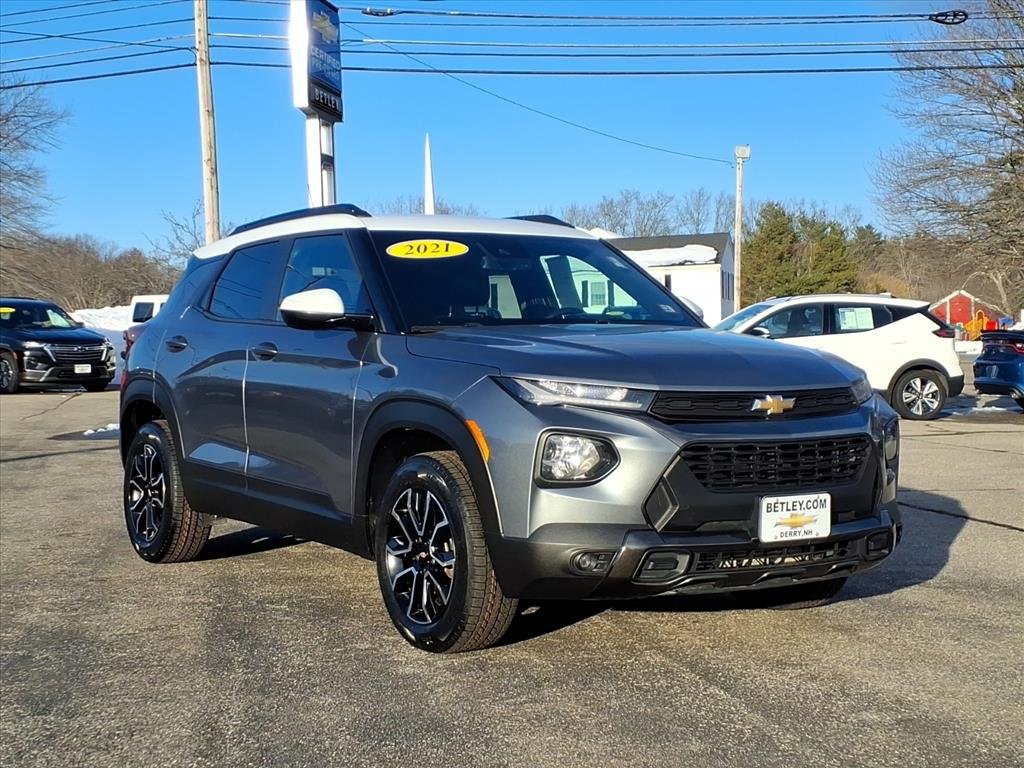 Used 2021 Chevrolet Trailblazer Activ with VIN KL79MSSL5MB092812 for sale in Derry, NH
