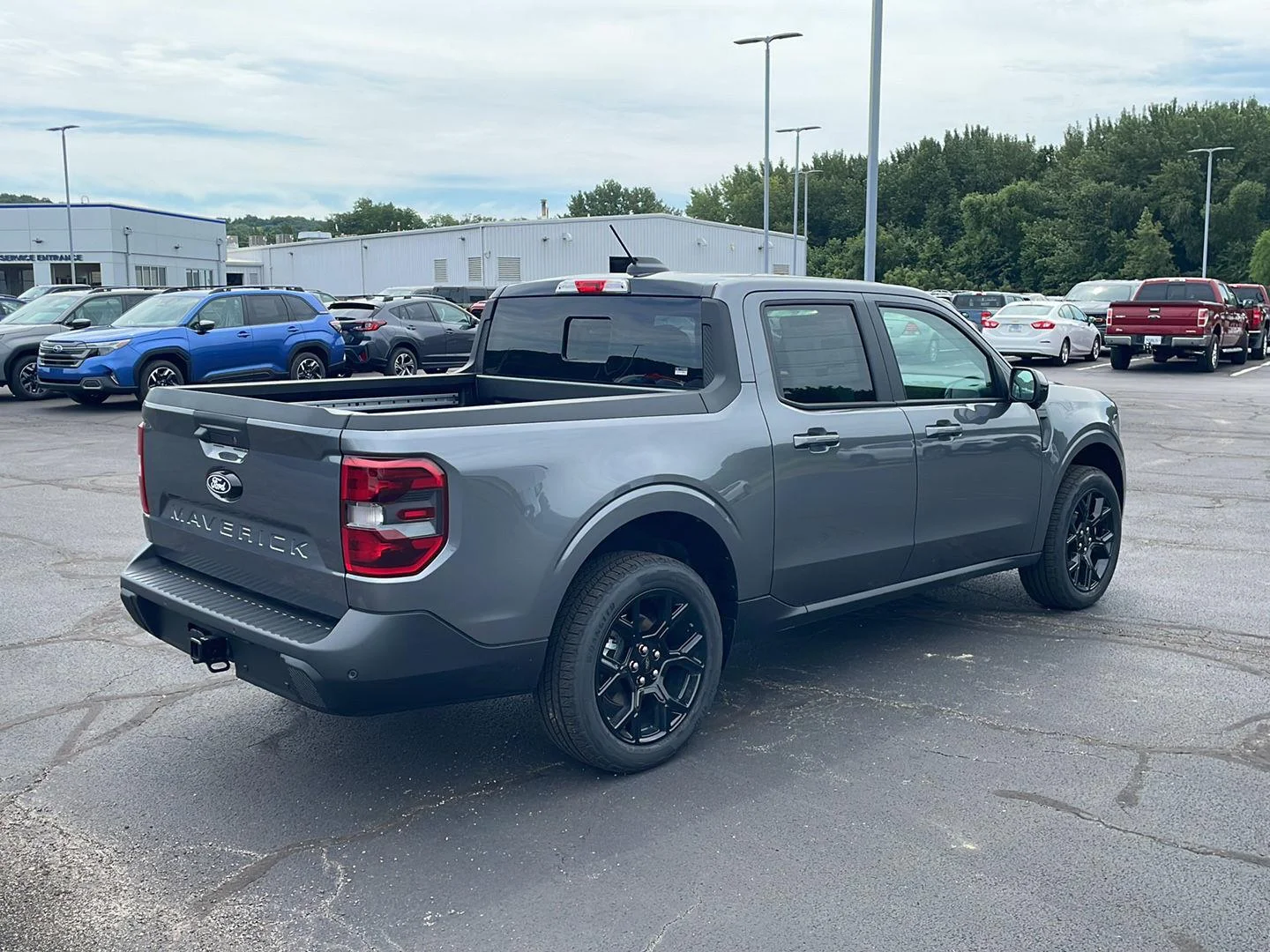 New 2026 Carbonized Gray Metallic Ford LARIAT image 5