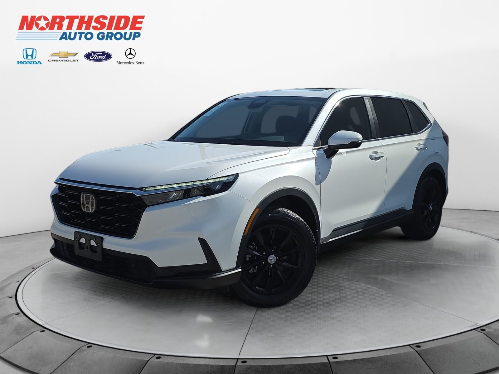 Used 2024 Platinum White Pearl Honda EX-L image 3