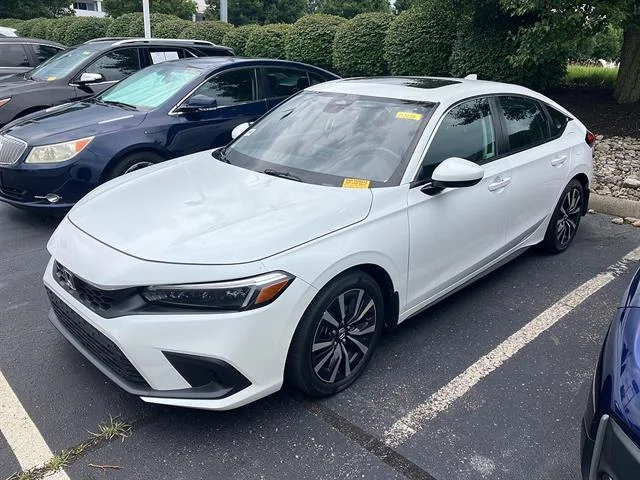 Certified Used 2022 Platinum White Pearl Honda EX-L image 4