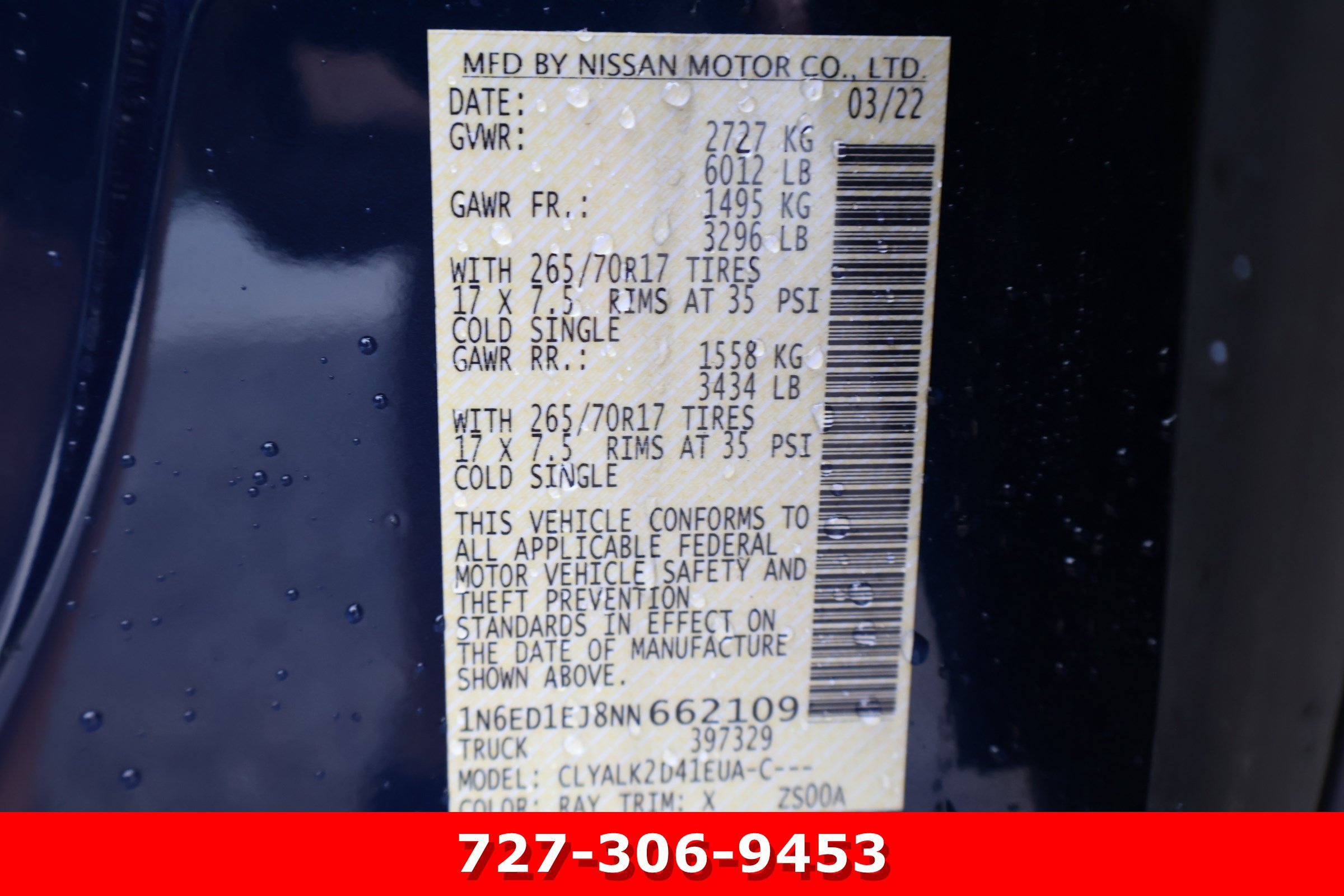 Used 2022 Deep Blue Pearl Nissan PRO-X image 27