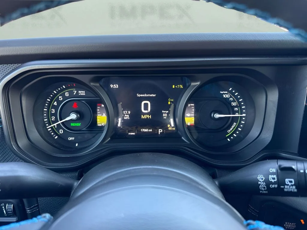 Used 2025 Red Jeep Rubicon 4xe image 24