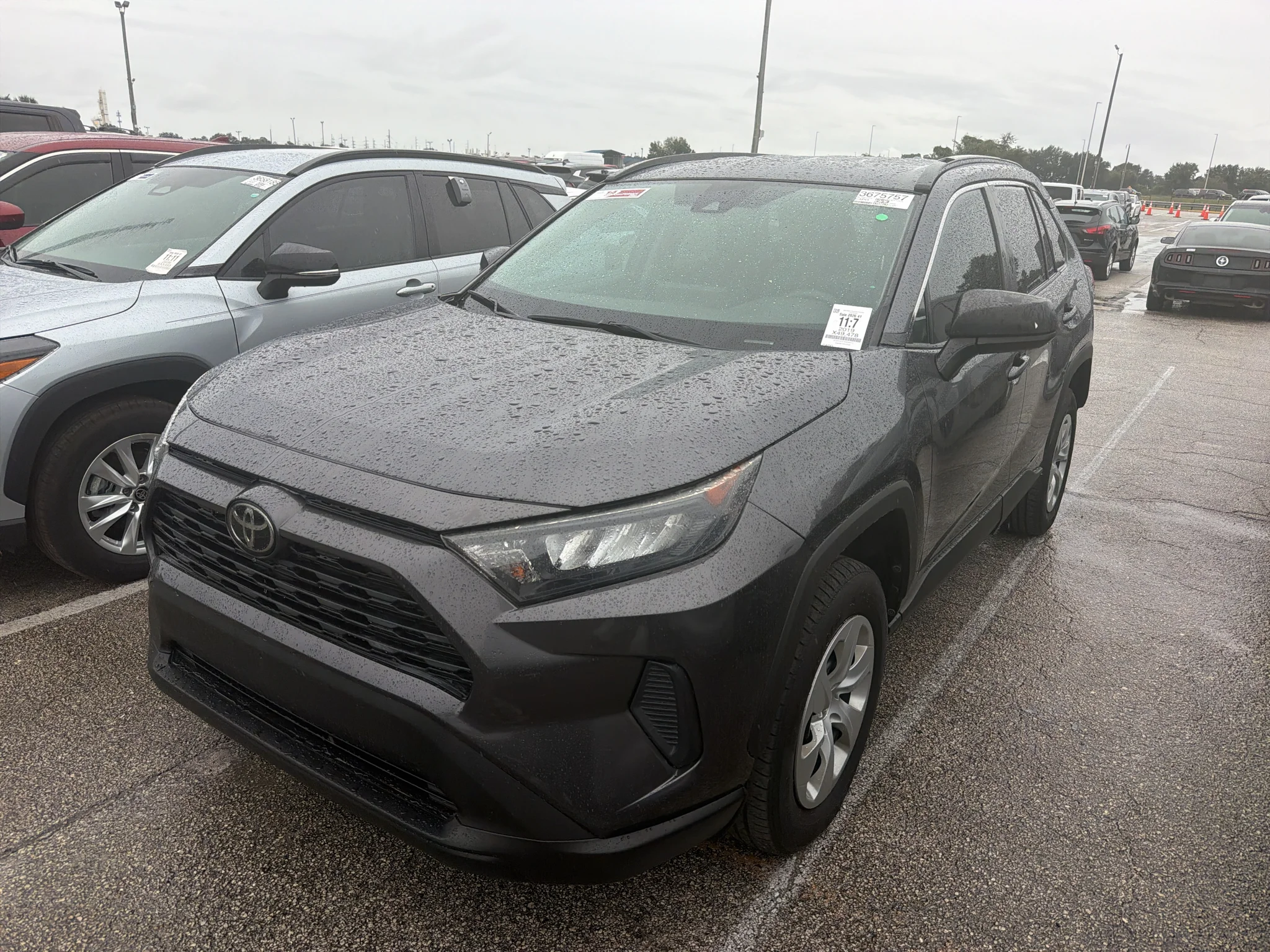 Certified Used 2019 Magnetic Gray Metallic Toyota LE image 2