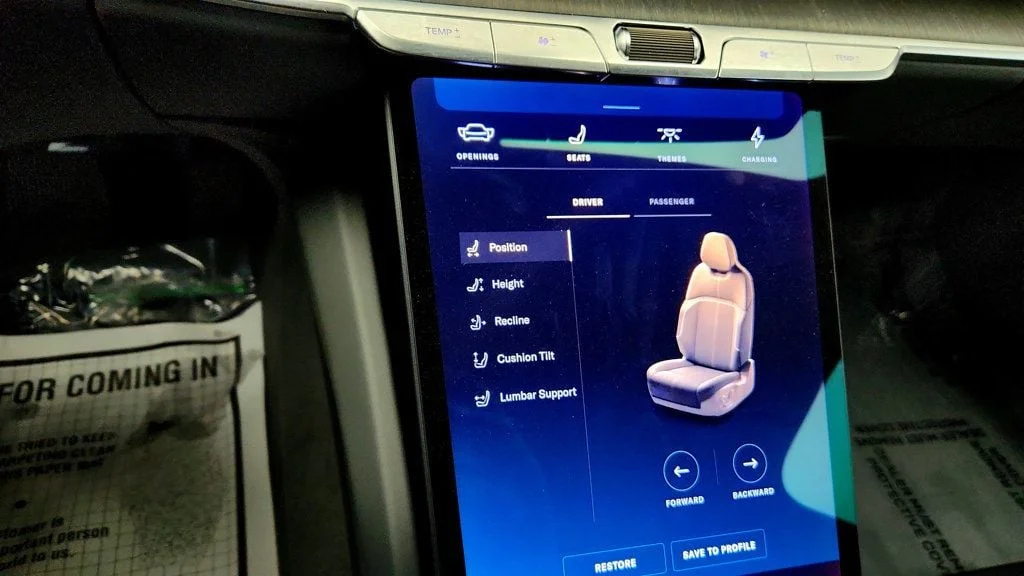 Used 2023 Cosmos Silver Metallic Lucid Pure AWD with 19