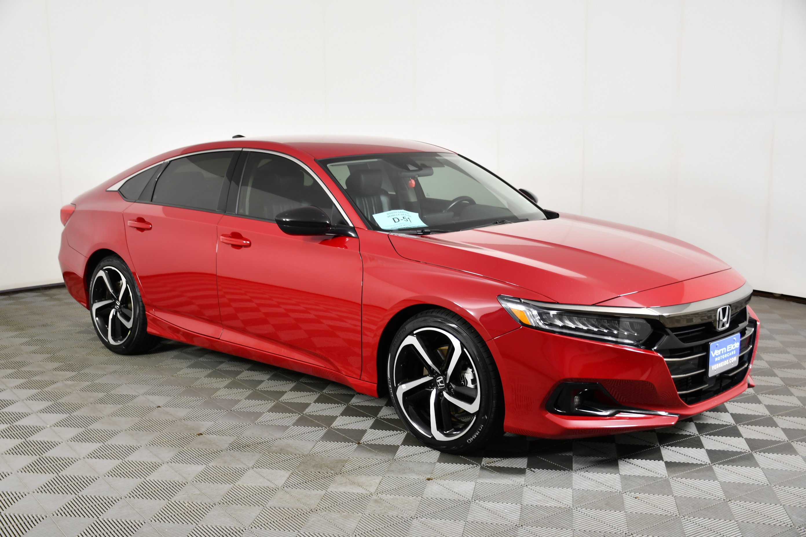 Certified Used 2022 San Marino Red Honda 1.5T SPORT SE image 4