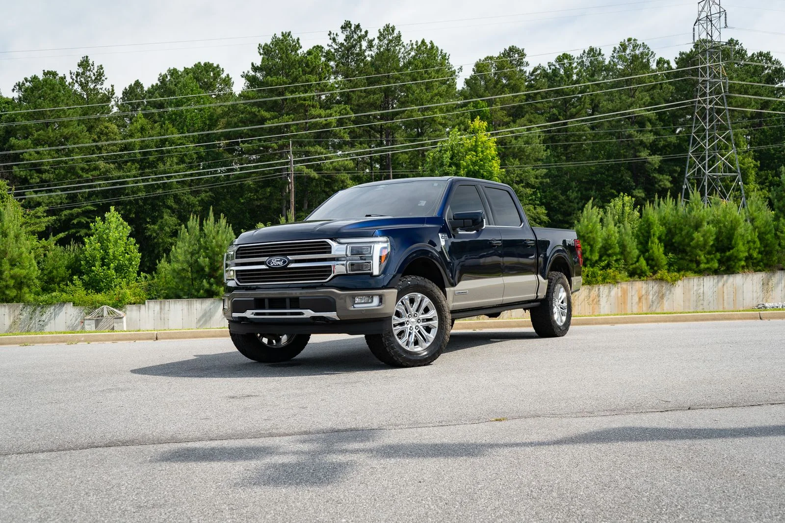Used 2025 Blue Ford King Ranch image 1