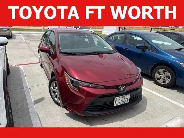 Used 2025 Red Toyota LE image 1