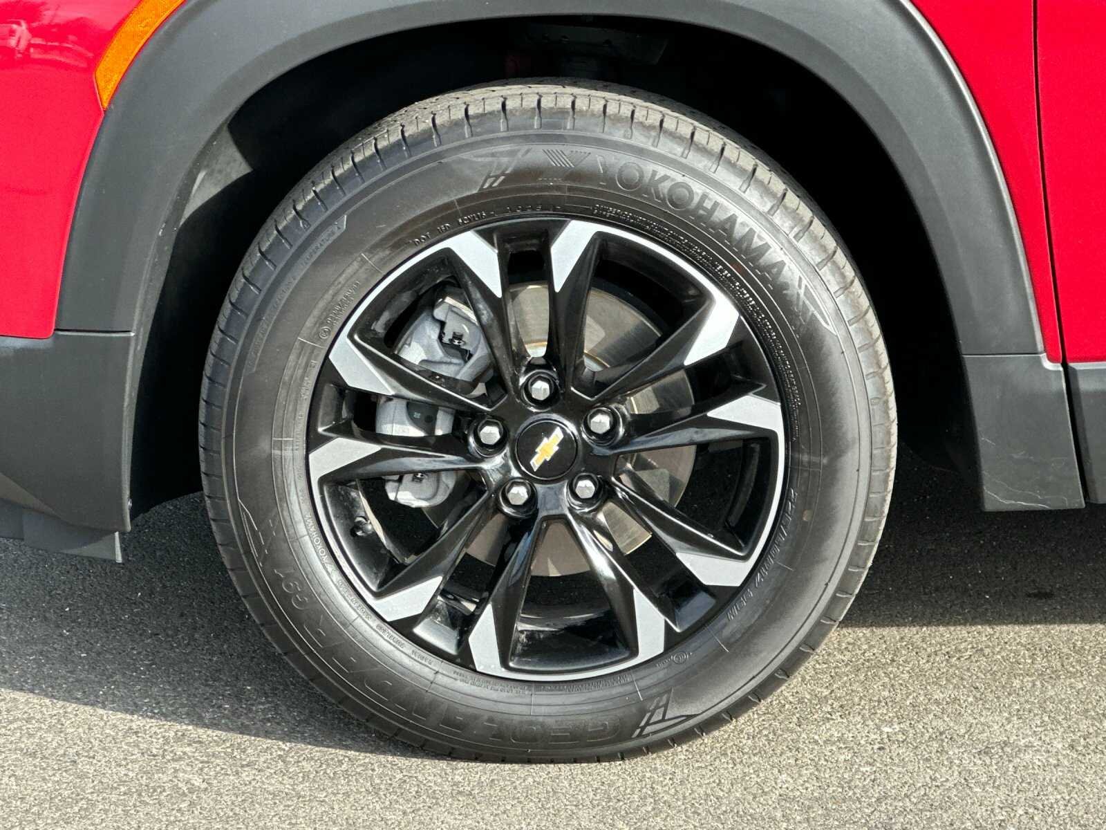 Used 2021 Scarlet Red Chevrolet LT 4D Sport Utility image 34