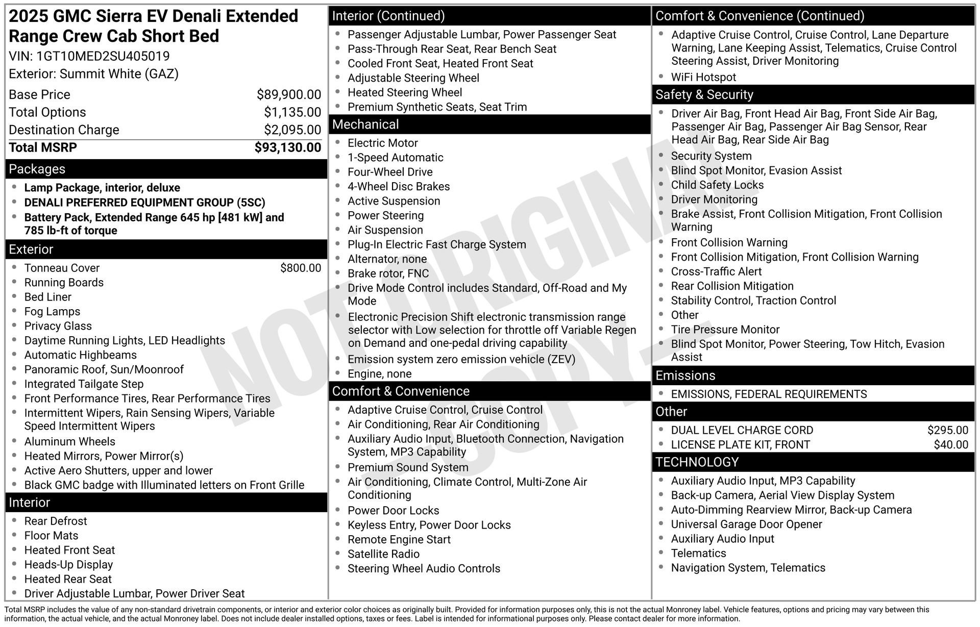 2025 GMC SIERRA - Image 2