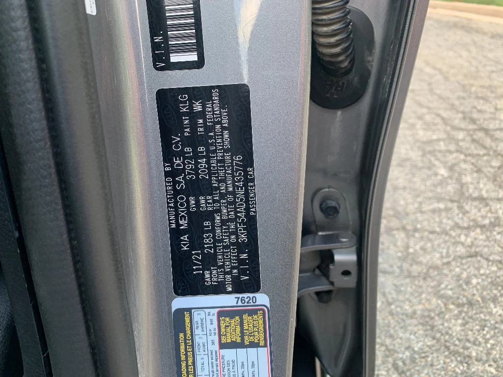 Used 2022 Steel Gray Kia GT-Line image 19