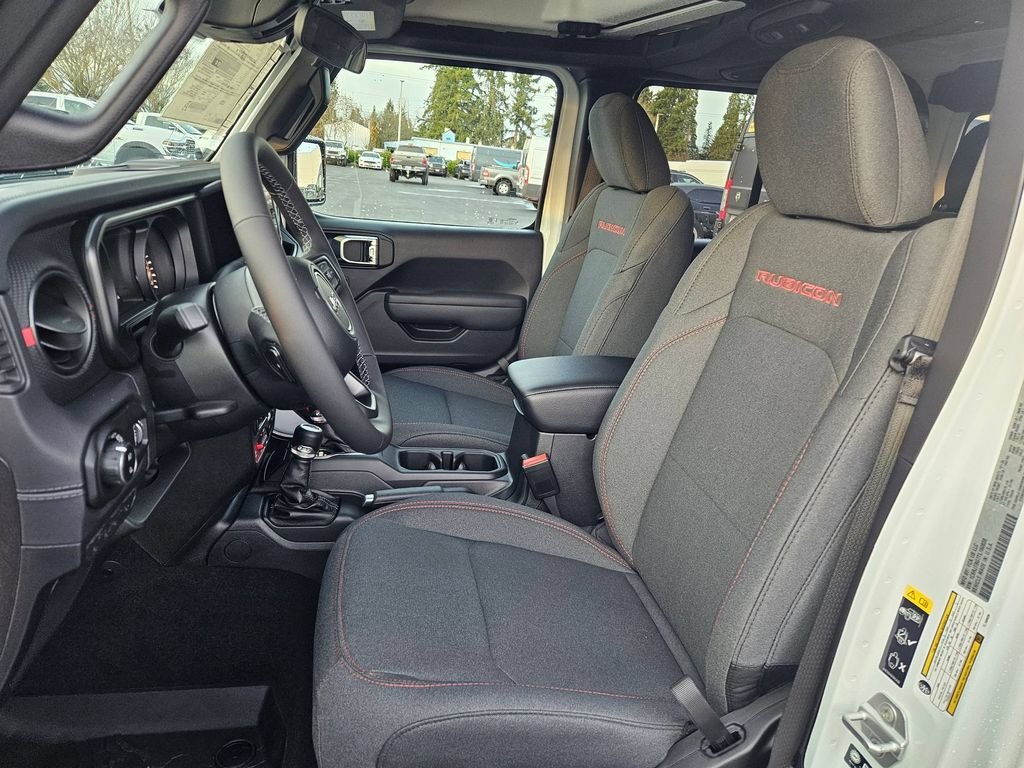 New 2026 Bright White Clearcoat Jeep Rubicon image 14