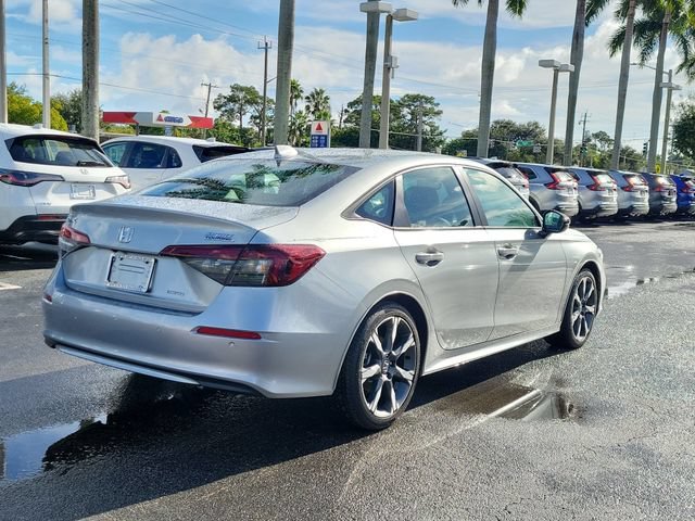 Certified Used 2025 Solar Silver Metallic Honda 4D HYBRID SPORT TOURING image 6