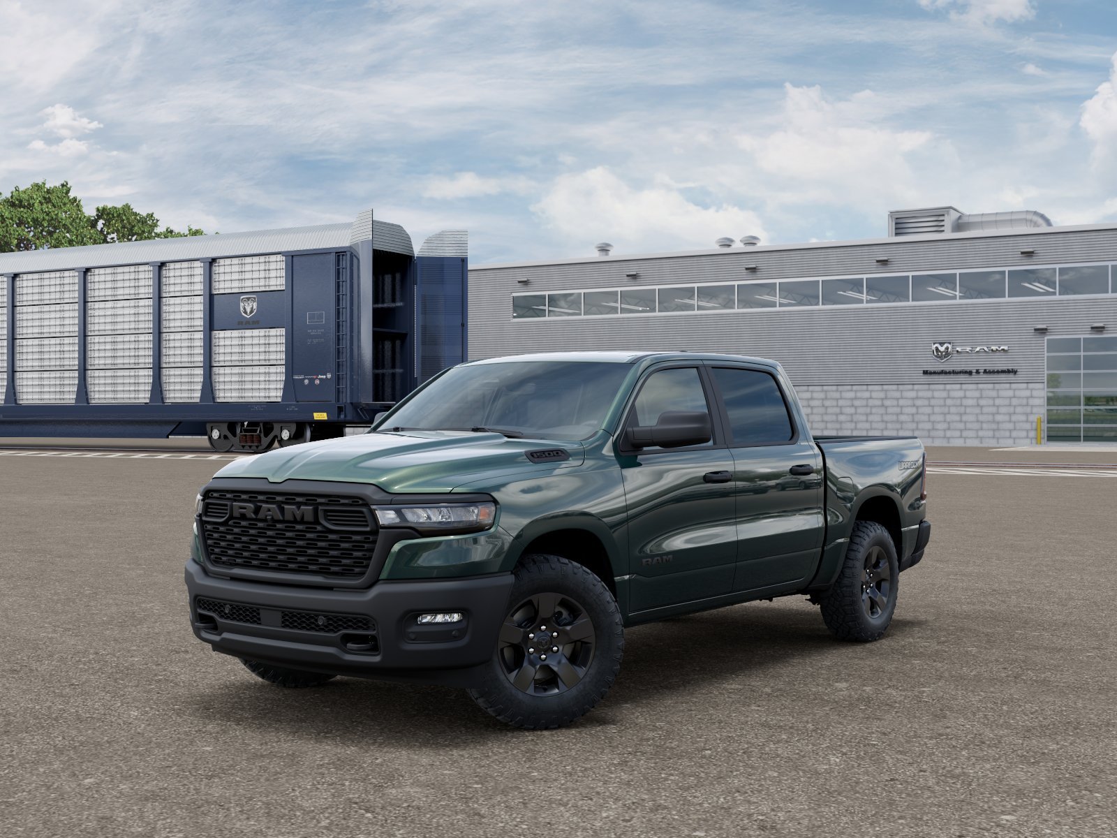 New 2027 Serrano-Green Metallic Paint RAM Warlock image 1