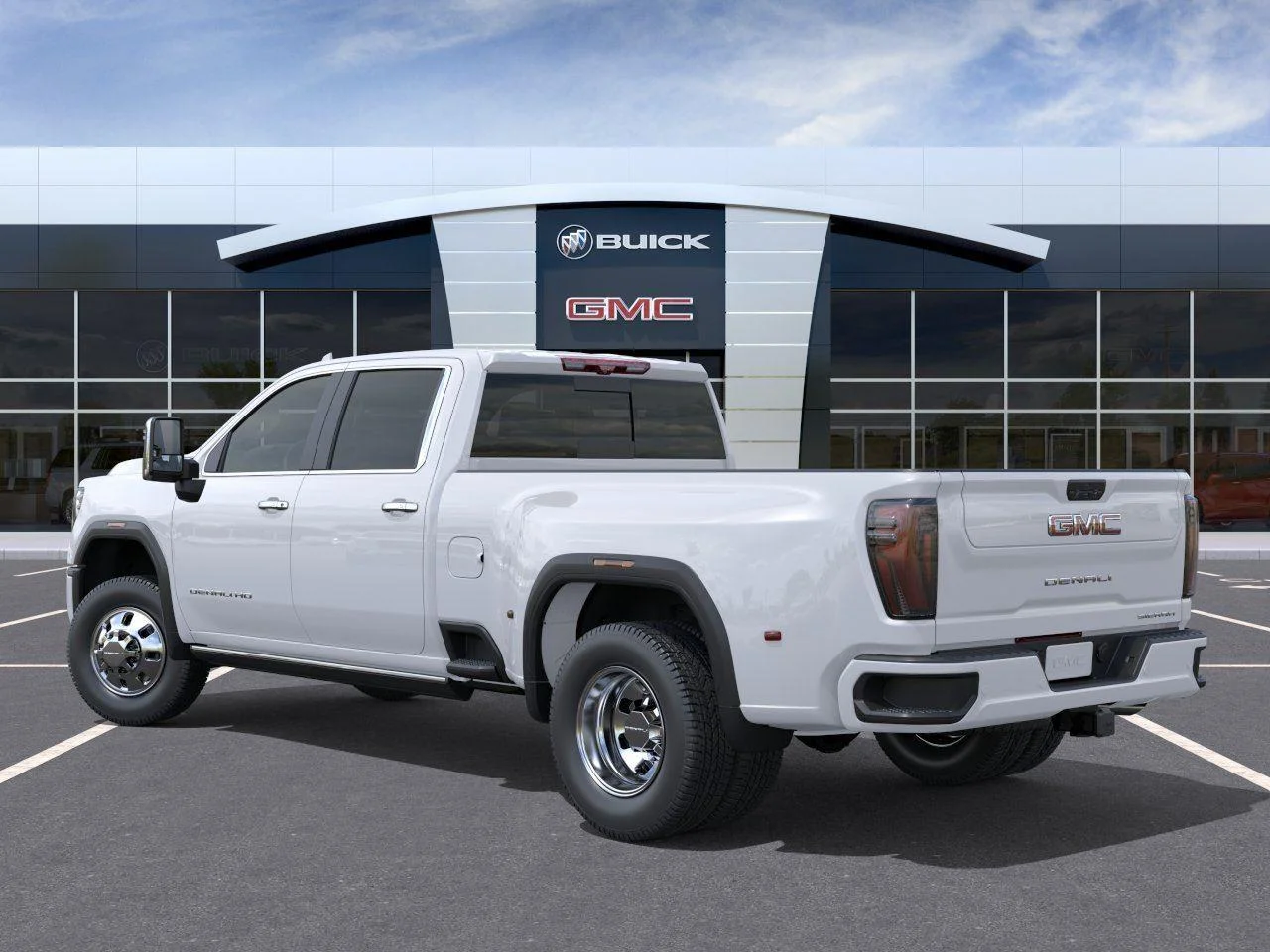 New 2026 Summit White GMC Denali DRW image 3
