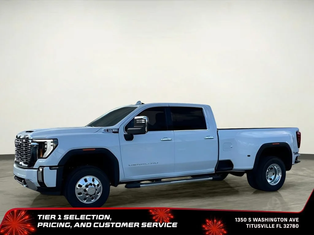 New 2026 Glacier White Tricoat GMC Denali DRW image 3