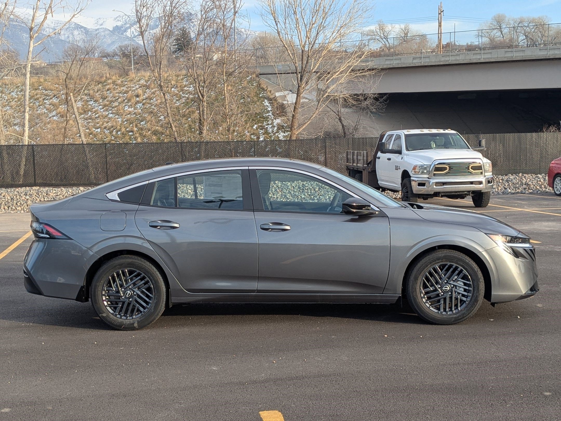New 2026 Gun Metallic Nissan SV image 2