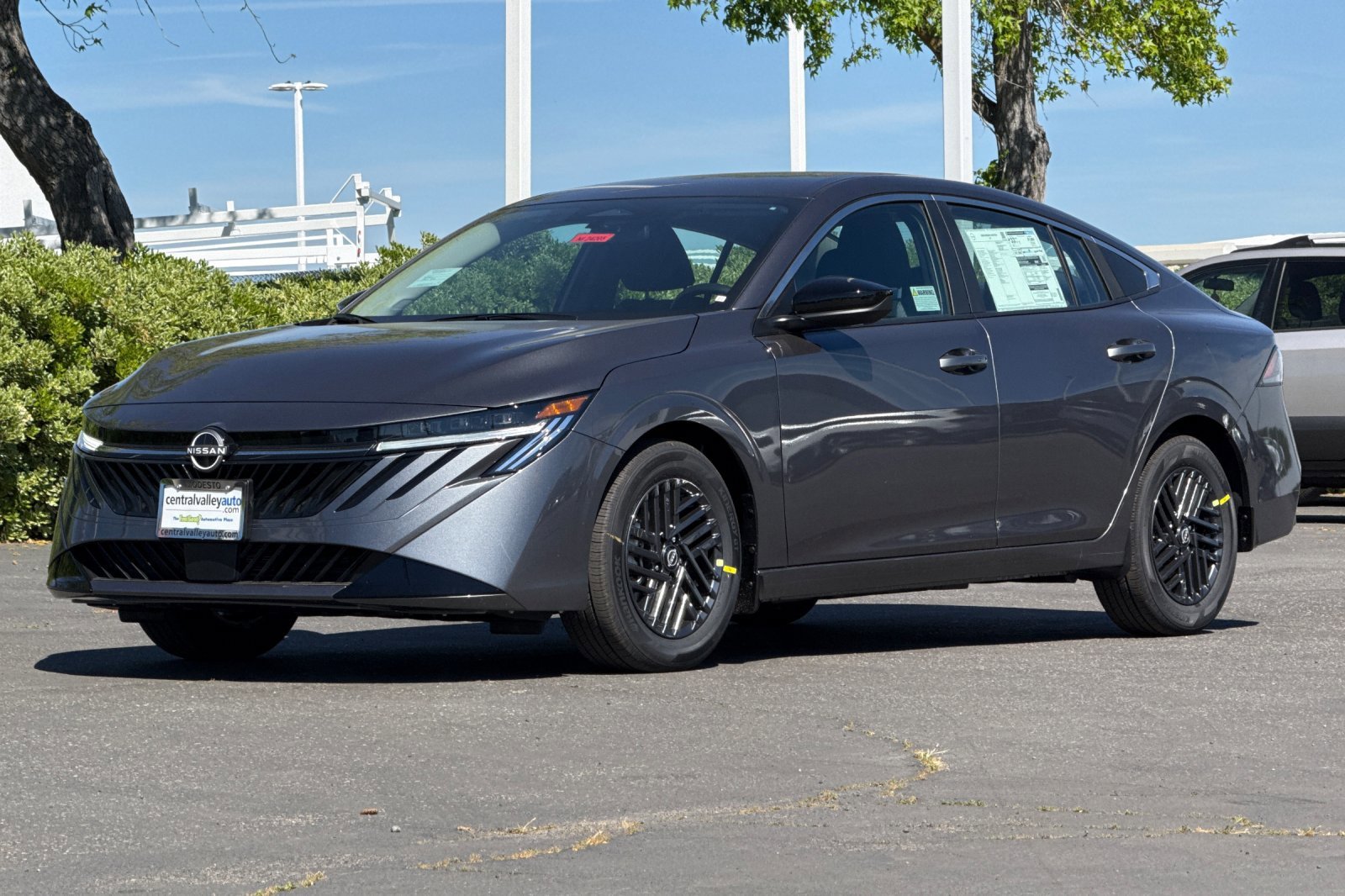 New 2026 Gun Metallic Nissan SV image 8