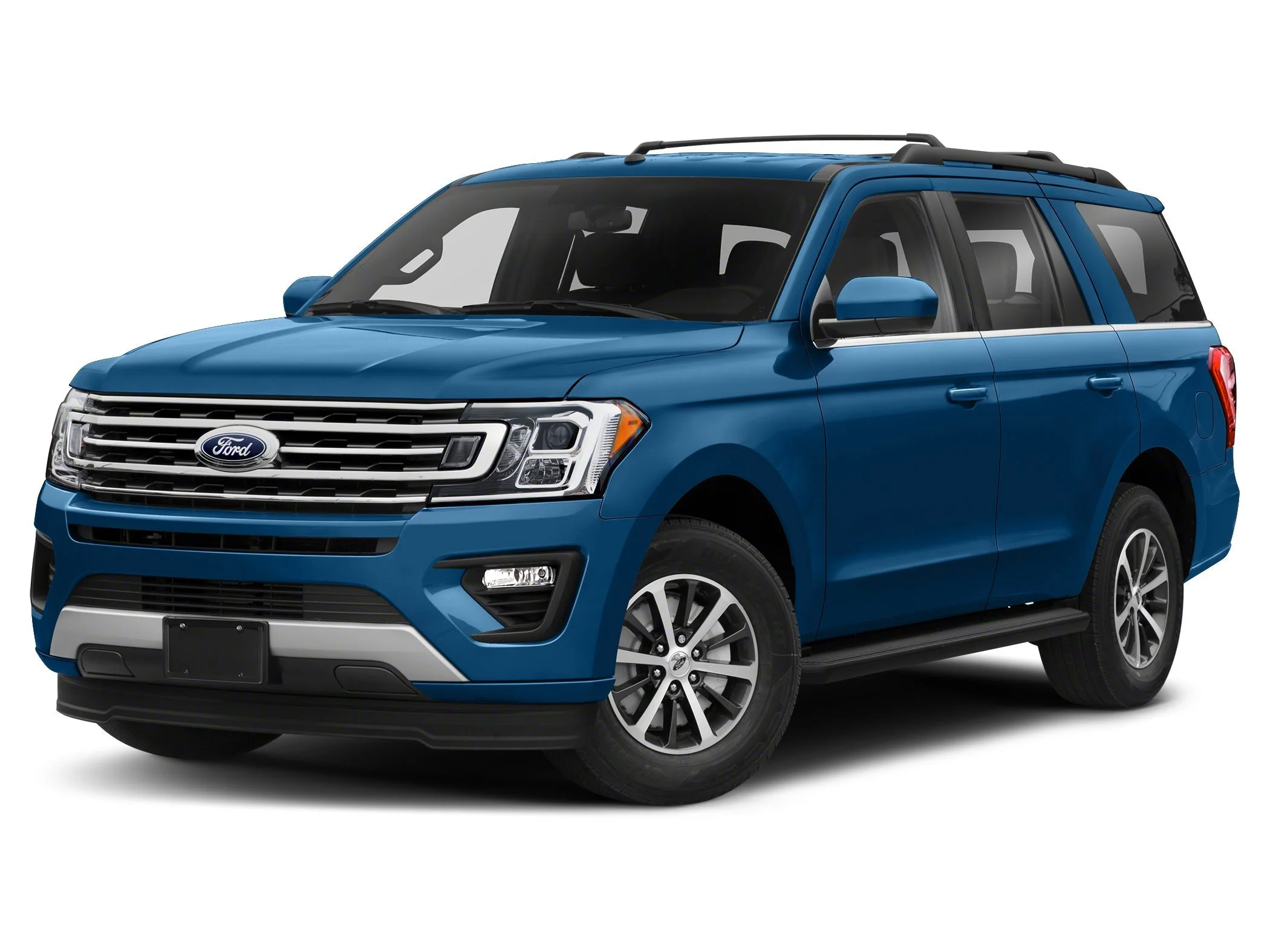 Used 2021 Antimatter Blue Metallic Ford XLT 4x4 image 1