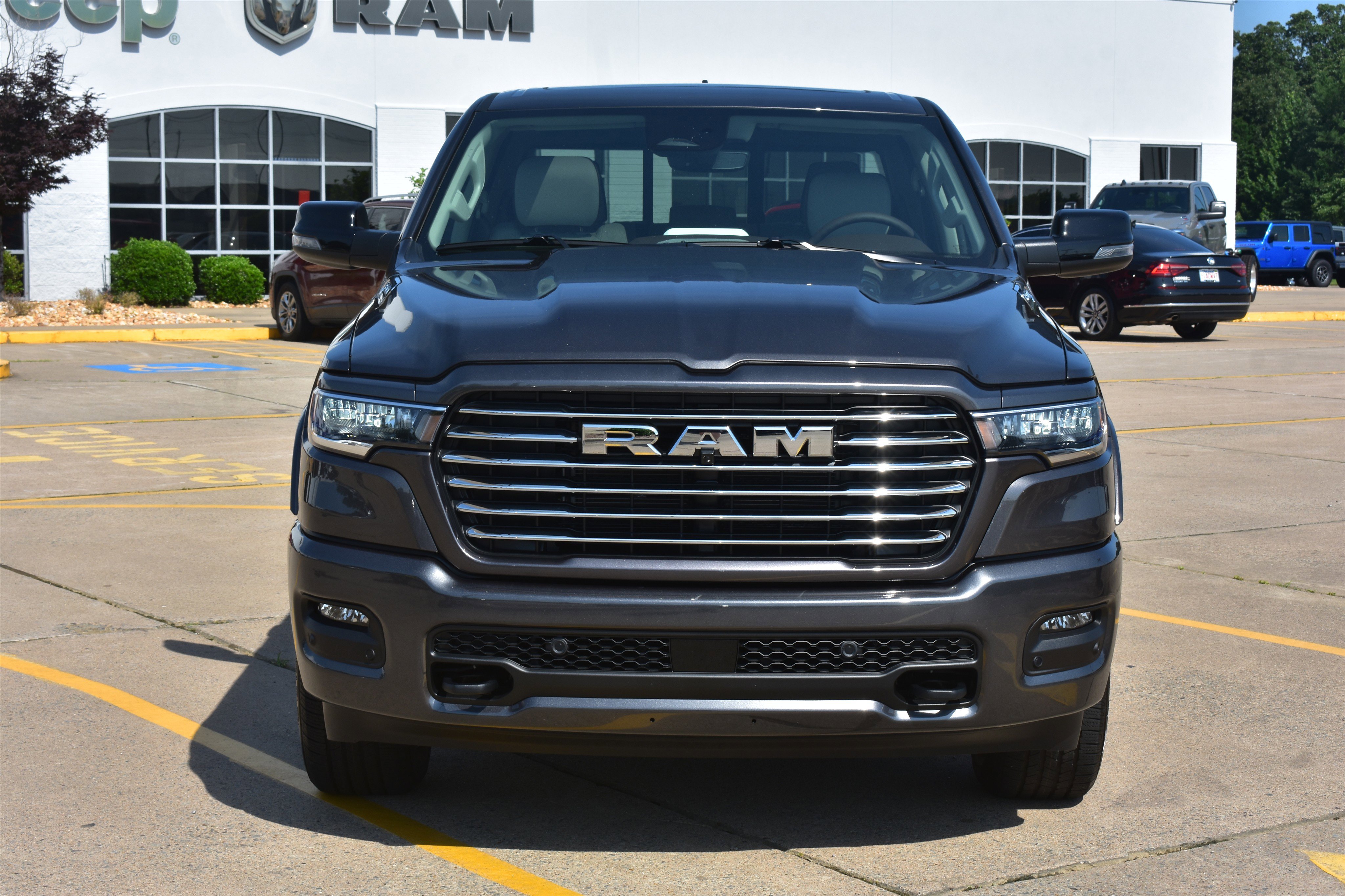 New 2026 Granite Crystal Metallic Clear-Coat Exterior Paint RAM Laramie image 2