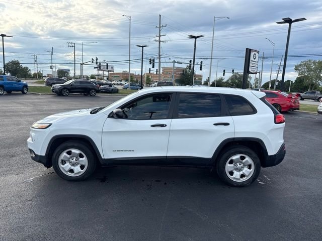 Certified 2016 Jeep Cherokee Sport with VIN 1C4PJLAB9GW362641 for sale in Orland Park, IL