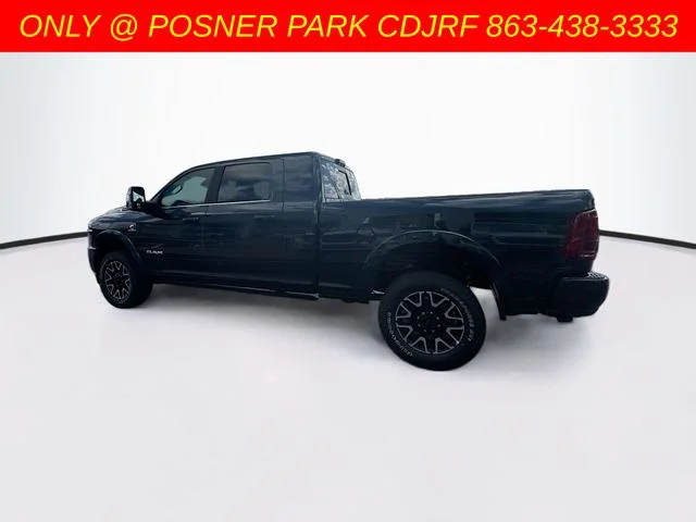 New 2026 Forged Blue Metallic Exterior Paint RAM Limited Longhorn image 8